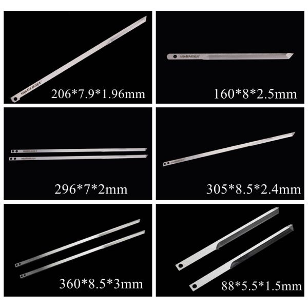 Rustproof ножевой клин 801274 305x8.5x2.4mm резца частей MP6 угол 37 градусов