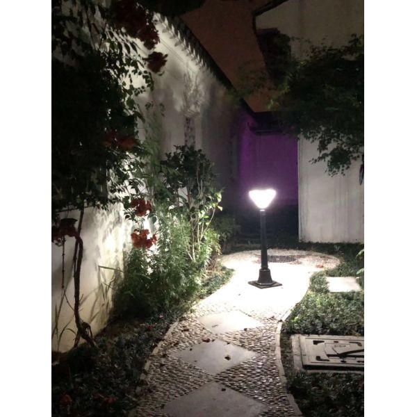 20ah Villa 3W Solar Garden Lights Painted Matte Outdoor Landscape Gate Decoration