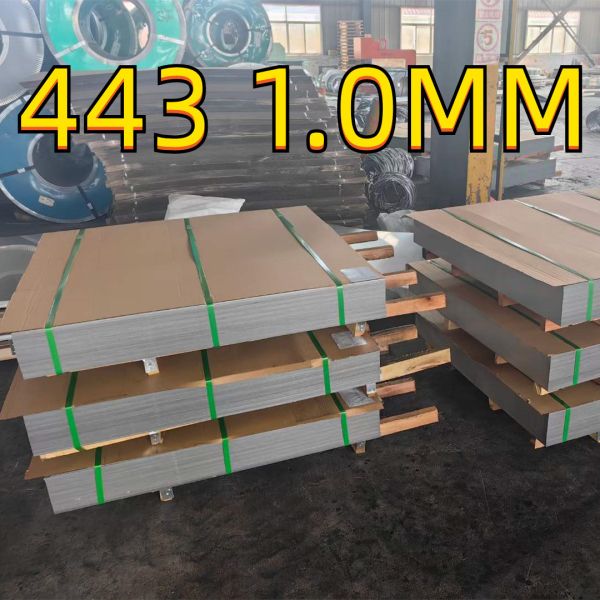 Лист нержавеющей стали SUS443 2B NO.4 с холоднокатанной жестью фильма PVC