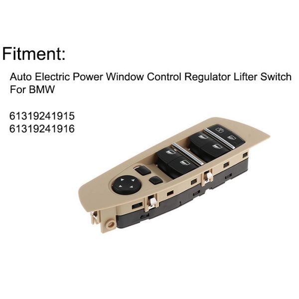 Left Front Master Power Window Switch BMW 745i 750i 760i High Sensitivity