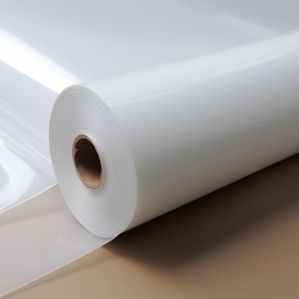 50 micron opaque white cast polypropylene films for packaging, medical products, electronics, printing, taping, labeling