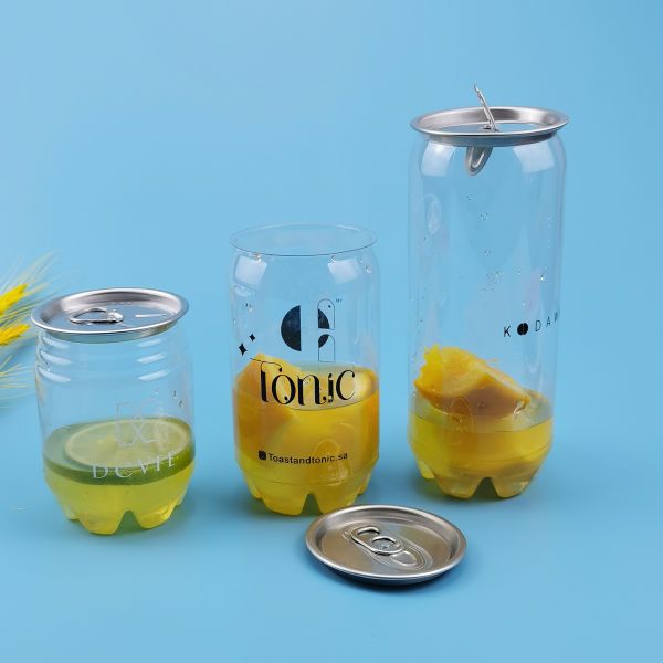 сока соды 18oz 0.5L BPA опарник напитка свободного 160mm пластиковый