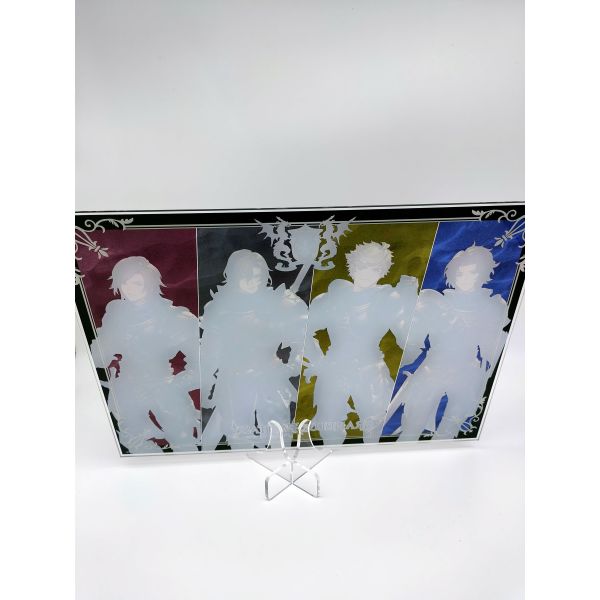 Inkjet Printing Anime Acrylic Figure Demon Slayer Figure 21cm  Size