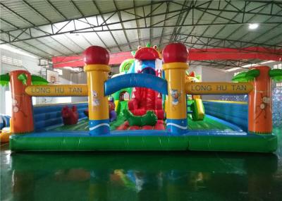 Kids Outdoor Inflatable Playground Equipment Anti UV Funny For Splash Park