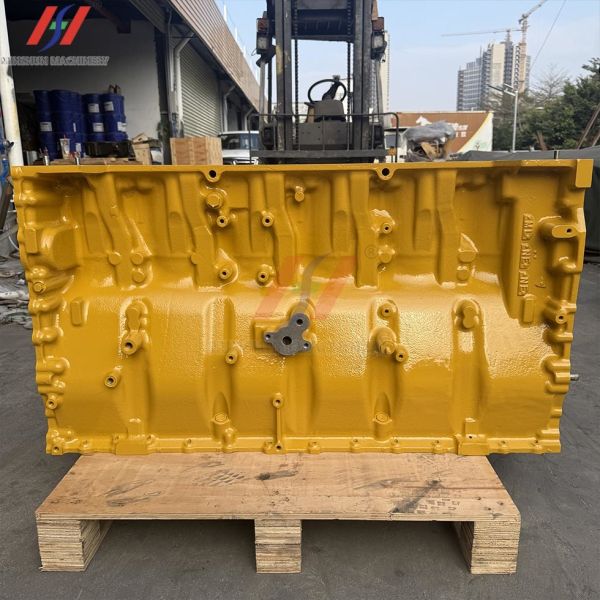 Excavator Core Component 222-1974 Is Compatible With CAT C15 Diesel Engine Cylinder Block.