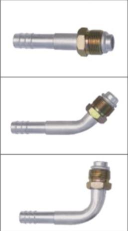 #6 #8 #10 #12 Quick joint Al jacktet2/Straight 45° 90°Shape / auto air conditioning hose fitting