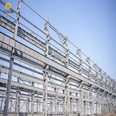 Prefabricated Steel Warehouse Building with Sandwich Panel Cladding