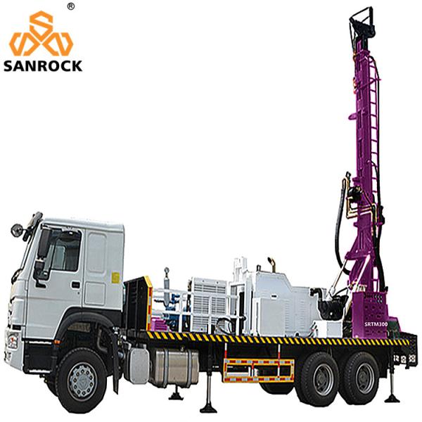 Water Well Rig Hydraulic Bore hole Truck Mounted Water Well Drilling Rig Manufacturers