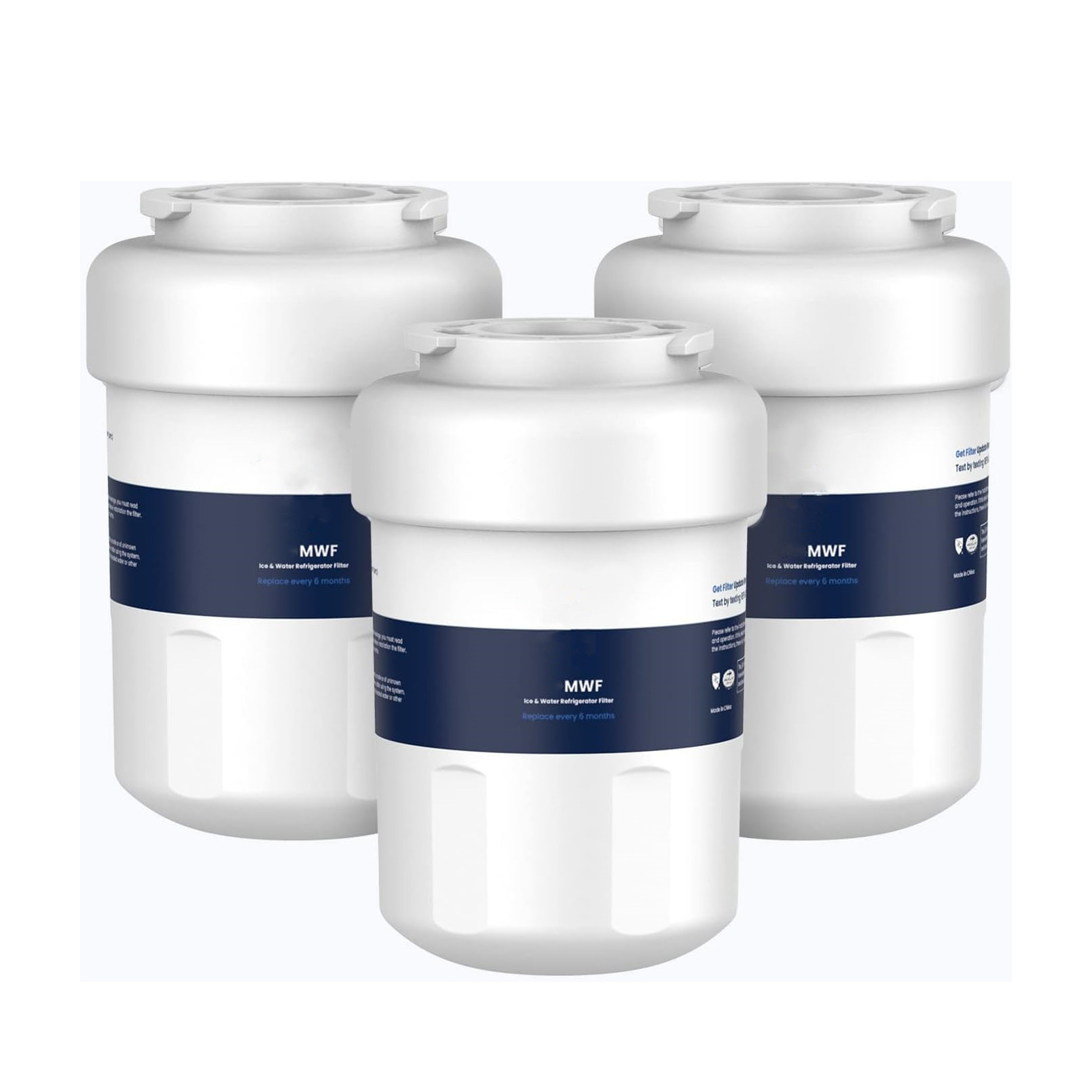 0W Power MWF Refrigerator Water Filters NSF 42 Replacement for GWF HDX FMG-1