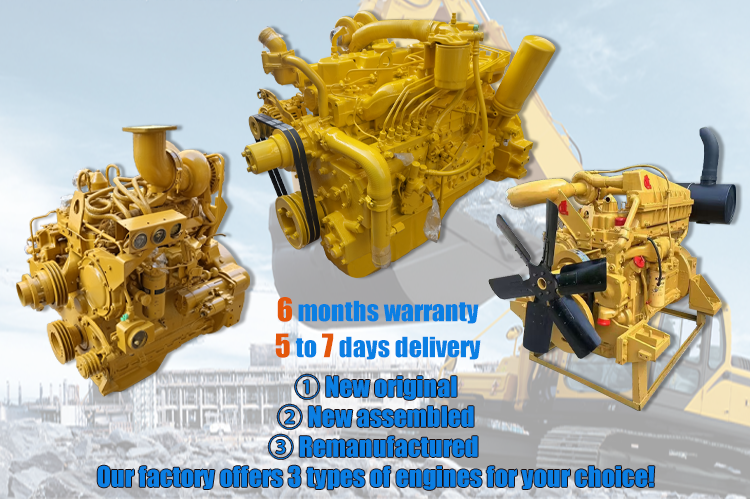6D170 6D170-3 SA6D170E-3 Engine Assy Diesel QSK23 Engine Motor Suitable for Komatsu D375A-5D Bulldozer