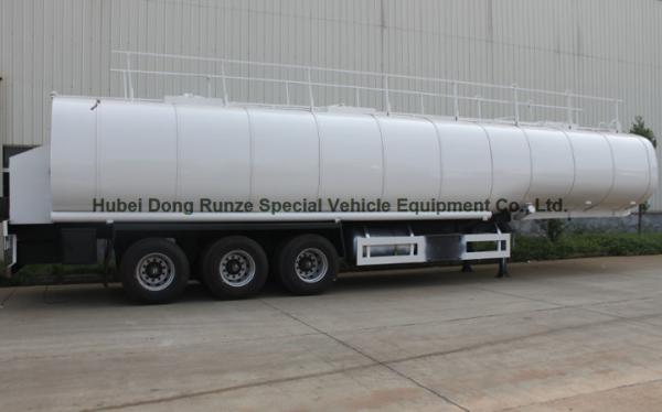 50Ton liquid Asphalt Tanker Semi-trailer with 2TBL45P  BALTUR  Heating and Insulation