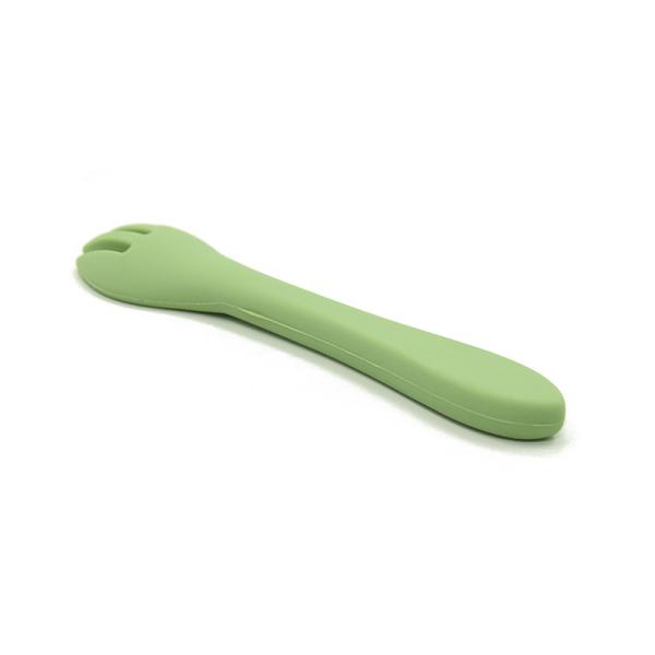 Soft FSC Certified Baby Silicone Fork BPA Lead Phthalate Free