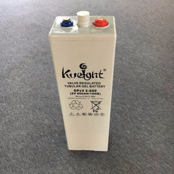 Цикла батареи 2v 600ah геля хранения Opzv батарея геля солнечного глубокого трубчатая