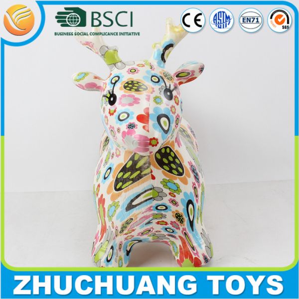 inflatable animal deer film color water transfer