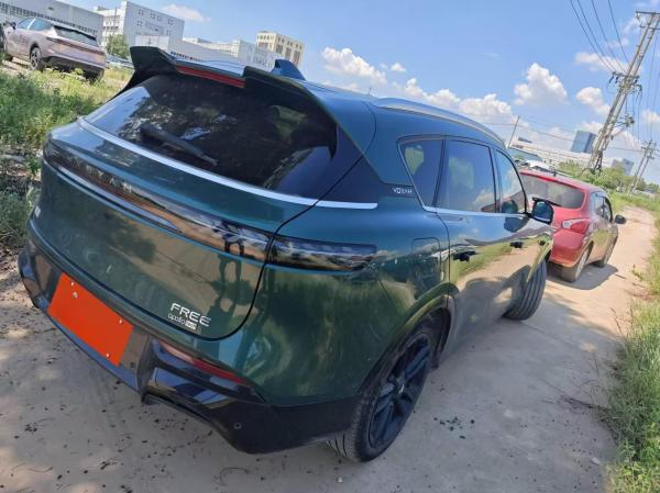 Coches usados populares Lantu GRATUITO 2024 Ultra SUV de tamaño mediano-grande con tipo de energía EREV y caja de cambios EV de velocidad única