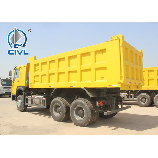 Sinotruk Howo 7 Heavy Duty Dump Truck 6x4 30 - 40T 16m3 Capacity Hw76 Cabin
