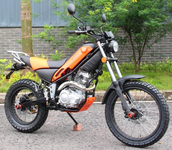 95km/h Speed 200cc Dirt BikeDouble Pipe Muffler Professional Parts