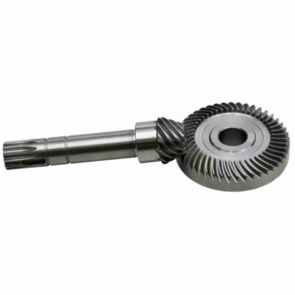 Compact Common Hypoid Gear with Spiral Steel and Engagement Structure