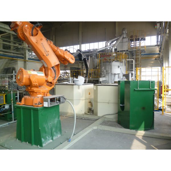 Промышленная заливка формы тигельного горна обслуживания жары 600KG алюминиевая