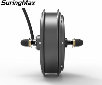 72v3000w high torque brushless hub dc motor ebike kit with brake sensor and tft color display