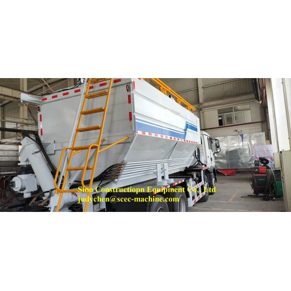 Special Purpose Truck 10 Ton On-Site Mixed and Charging Granular ANFO Explosive Truck