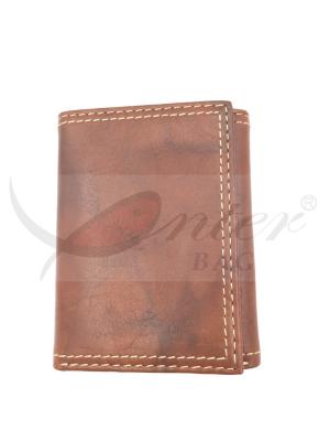 Full Color Slim 3 Fold Purse / Three Fold Wallets For Ladies Simple Design