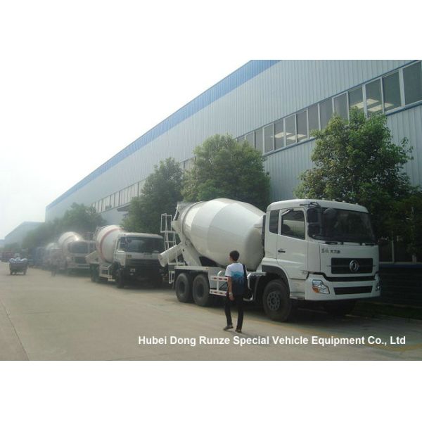 DFAC Concrete Mixer Truck 10 Wheels 12 CBM  6x4 Euro 4 / 5