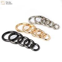 Clipes circulares Mola O-rings para chaveiros Bolsas com fivela Bolsas