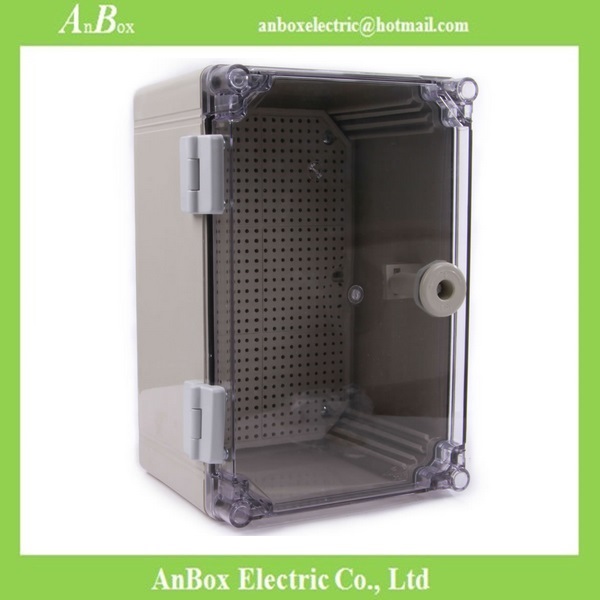 300x200x160mm ip65 PC Clear electrical distribution box size and price wholesale