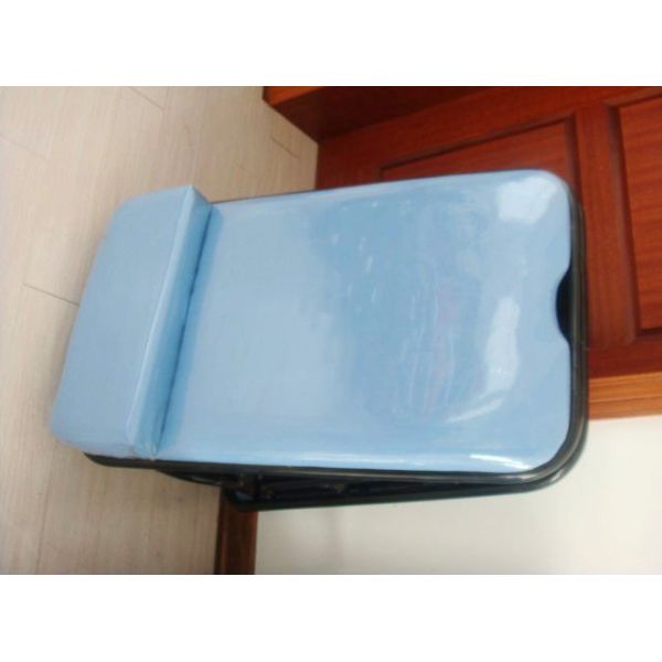 Steel Hospital Furniture Accompany Chair Medical Folding Chair With Castors And Pillow (ALS-C03)