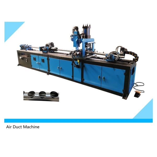 Stainless Steel Sheet Air Duct Machine Tube Drawing Machine 10KVA
