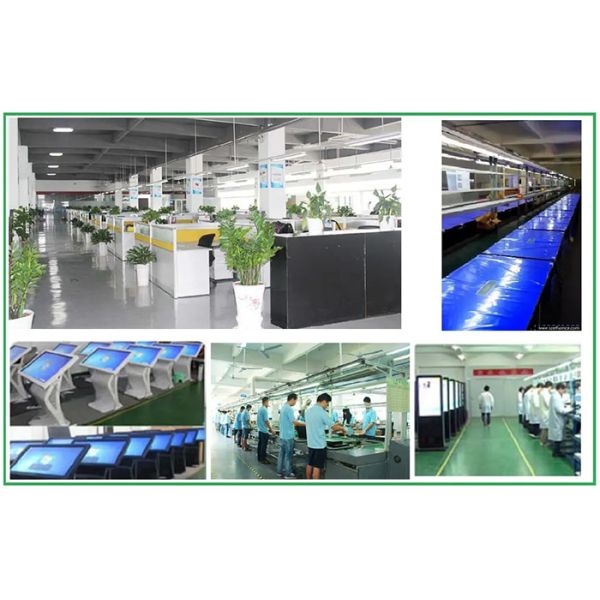 Thcikness 8mm LCD Digital Signage 55 Inch Ceiling Mount Installation