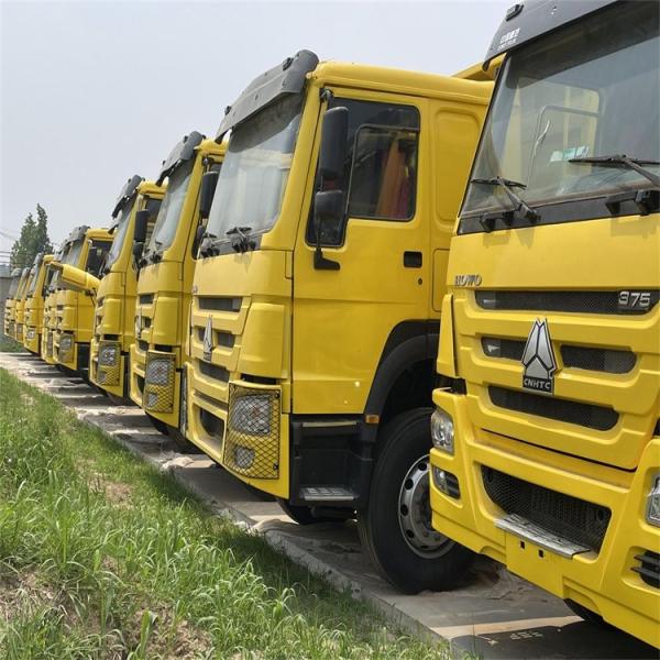 Suspensão usada Howo Tipper Truck de SINOTRUK Tipper Truck Low Mileage Spring