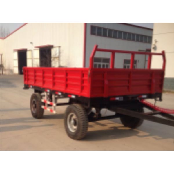 Высококачественный сельскохозяйственный тракторный трейлер с двумя колесами Трехточечный трейлер сельскохозяйственный трактор Гидравлический наклонный трейлер