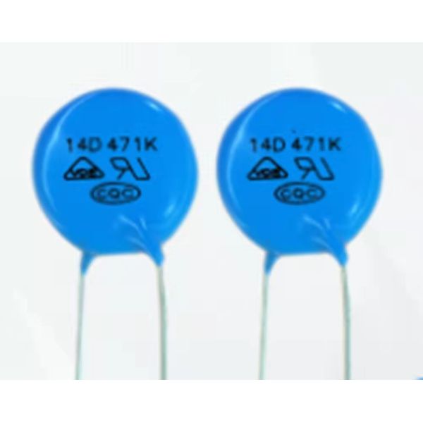 Voltage Proof Antirust Zinc Oxide Varistor , 14D471K MOV Electronic Component