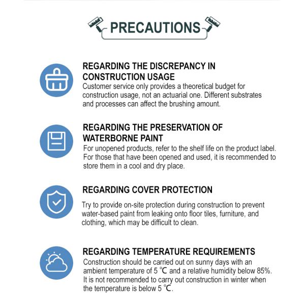 Wall Strengthening Water Based Protective Finish Waterproof Cement Floor Paint