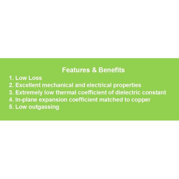 Rogers 6002 PCB RT/duroid 6002 High Frequency PCB 10mil thick, 20mil thick, 30mil thick, 60mil thick, 120mil thick