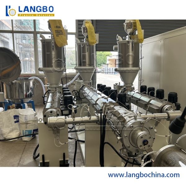 16-63mm Plastic Machinery PPR Pipe Manufacturing Machine