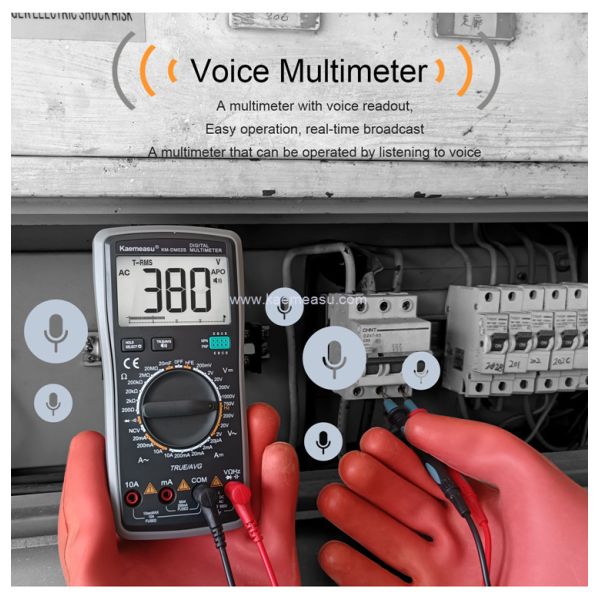 Kaemeasu 02S Профессиональный цифровой мультиметр True RMS Meter OEM ODM