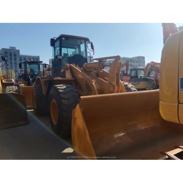Large Used Caterpillar 966 H Loader Tractor Loader with CAT Engine in Good Condition