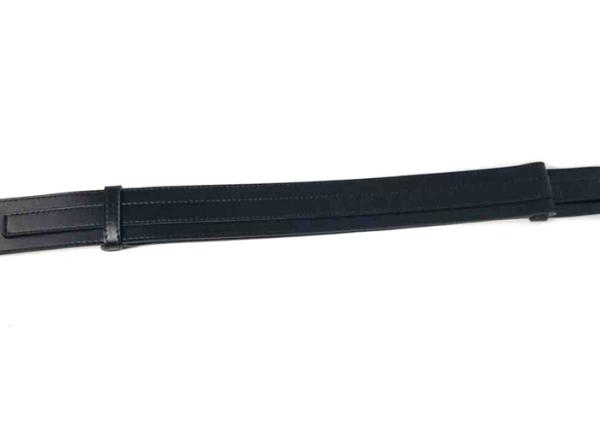 Customized Black 40mm Womens Genuine Leather Belt