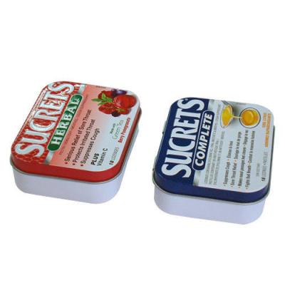 Gingermint feito sob encomenda Tin Box com alimento de latas de Joe do comércio do Embossment classificou latas do metal