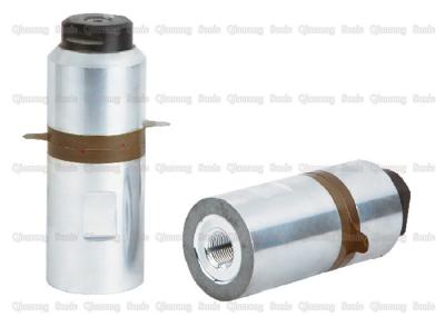 Plastic Ultrasonic Welding Transducer , Ultrasonic Vibration Transducer  With Different Capacitor Range