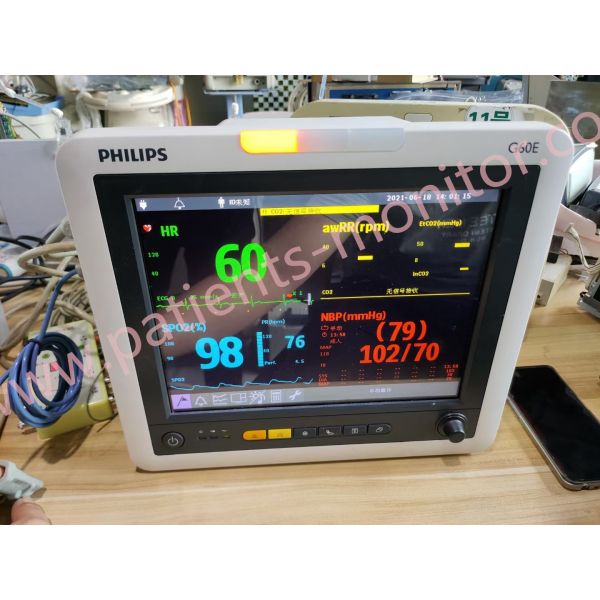 Монитор PHiliph G60E ICU терпеливый для клиники больницы