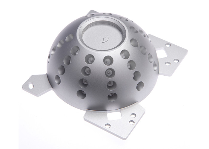 0.01mm почистили алюминиевые 5 частей щеткой машины CNC оси