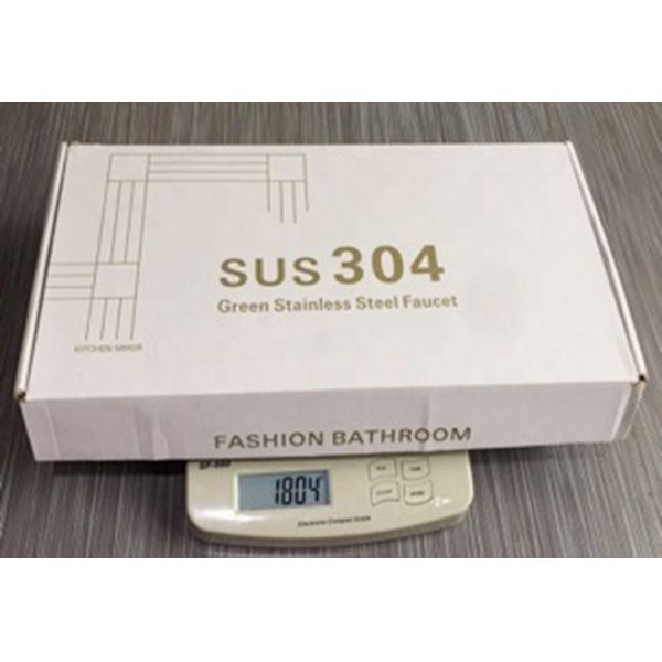 Single Handle Modern Bathroom Faucet LIZHEN 304 Stainless Steel Desk Mounted Cold Tap