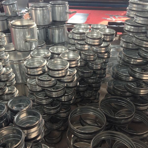 Productos de acero marinos de ventilación del conducto espiral del codo del OEM para el sistema de aire acondicionado