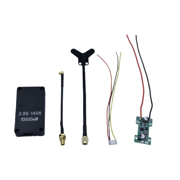 2650MHz-2975MHz FPV Video Transmitter 2.8GHZ 13CH Drone VTX Transmitter For Long Distance