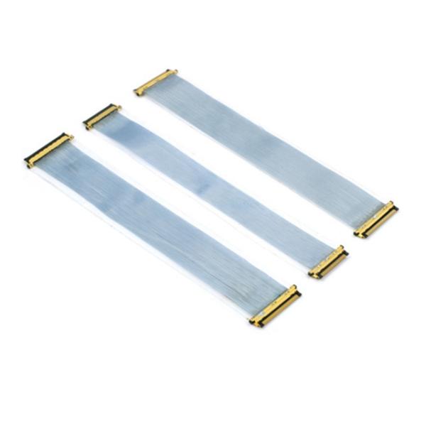 LCD IPEX Fine Micro Coax Cable Assemblies Fine Pitch Coaxial Connector