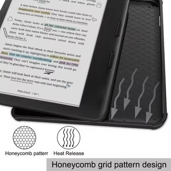 Laudtec Lightweight Folio-Book Slim Protective Cover with Auto Sleep/Wake for Kindle Paperwhite (12th Generation, 2024) 7 Inch